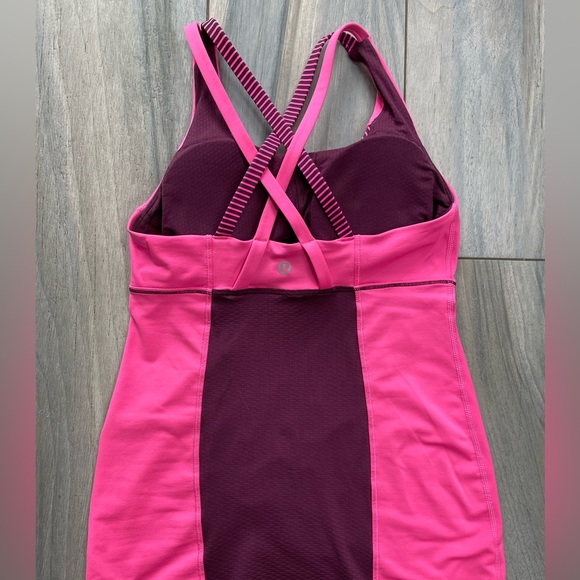 Pink Lululemon Tank Size 4 - Picture 2 of 5